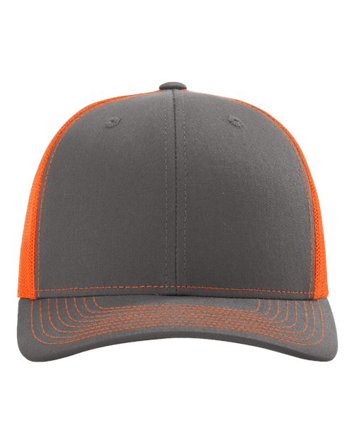 CHARCOAL/ NEON ORANGE