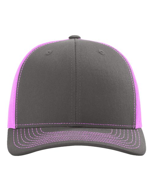 CHARCOAL/ NEON PINK
