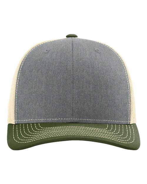 HEATHER GREY/ BIRCH/ ARMY OLIVE
