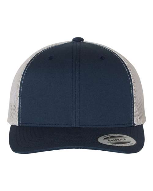 NAVY/ SILVER